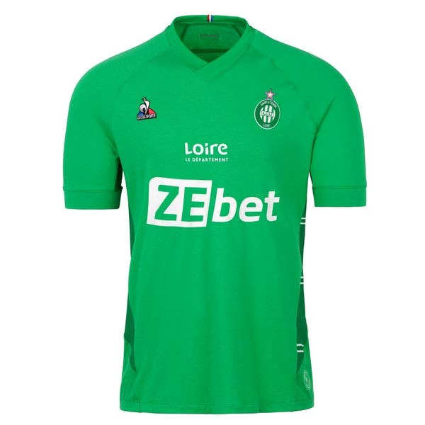 Heimtrikot Thailand Saint étienne 2021-2022 Grün Günstige Fußballtrikots